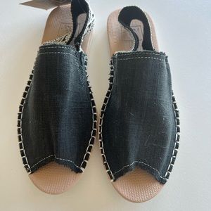 NWT REEF Woven Sling Woven Sandals womens 7.5